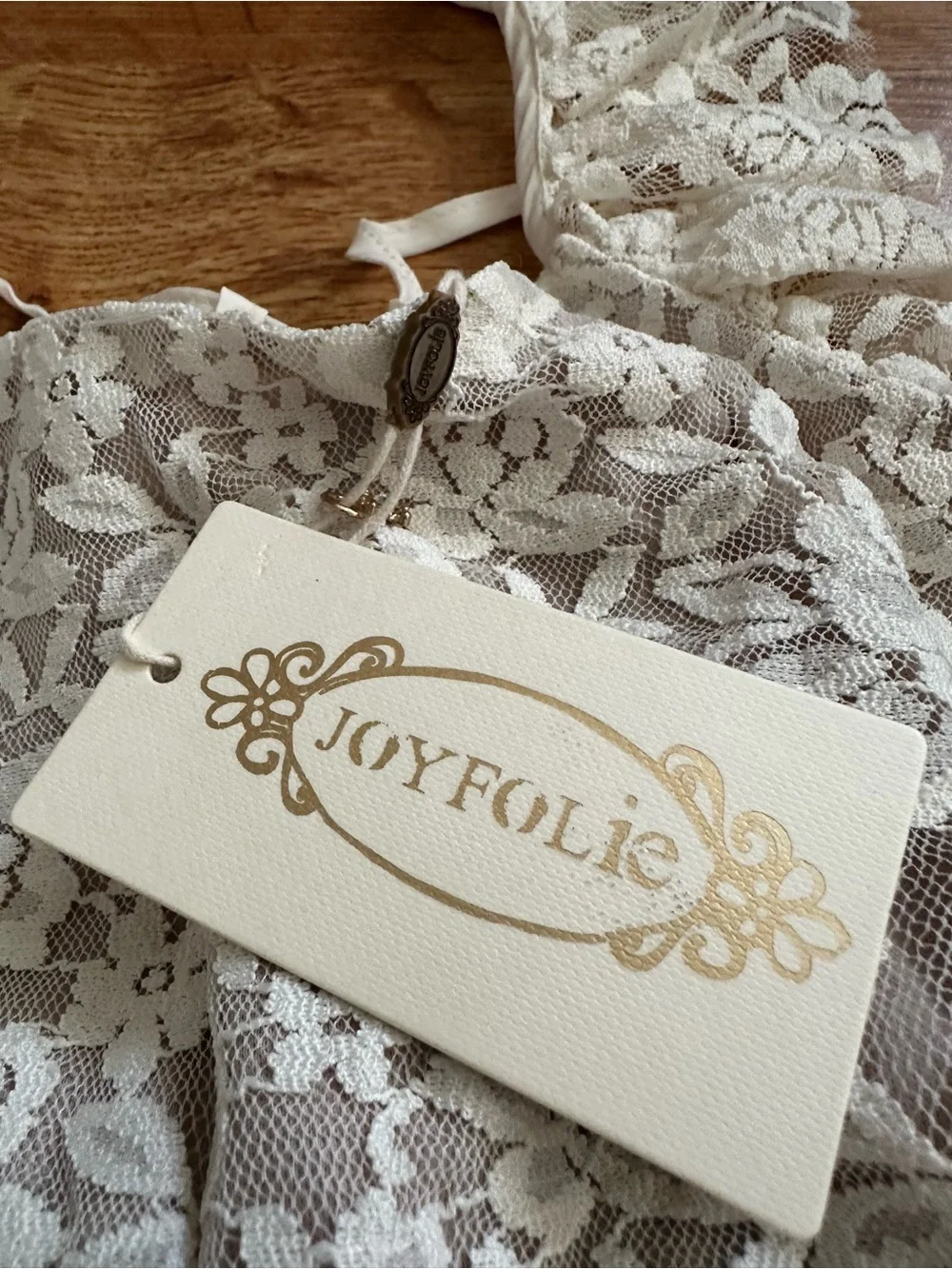 NWT Joyfolie Arly Dress in Birch Size 8Y